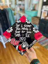 Load image into Gallery viewer, School and Flowers - Graduation Topper