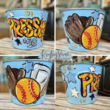 Load image into Gallery viewer, Handpainted Buckets - Easter - Nonseasonal - Halloween- Christmas - Birthday - MORE