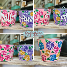 Load image into Gallery viewer, Handpainted Buckets - Easter - Nonseasonal - Halloween- Christmas - Birthday - MORE