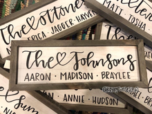 Load image into Gallery viewer, Personalized Farmhouse Sign