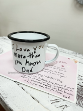 Load image into Gallery viewer, Handwriting Mug