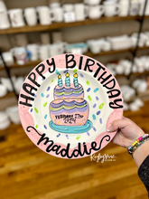 Load image into Gallery viewer, CUSTOM - Handpainted Birthday Plate
