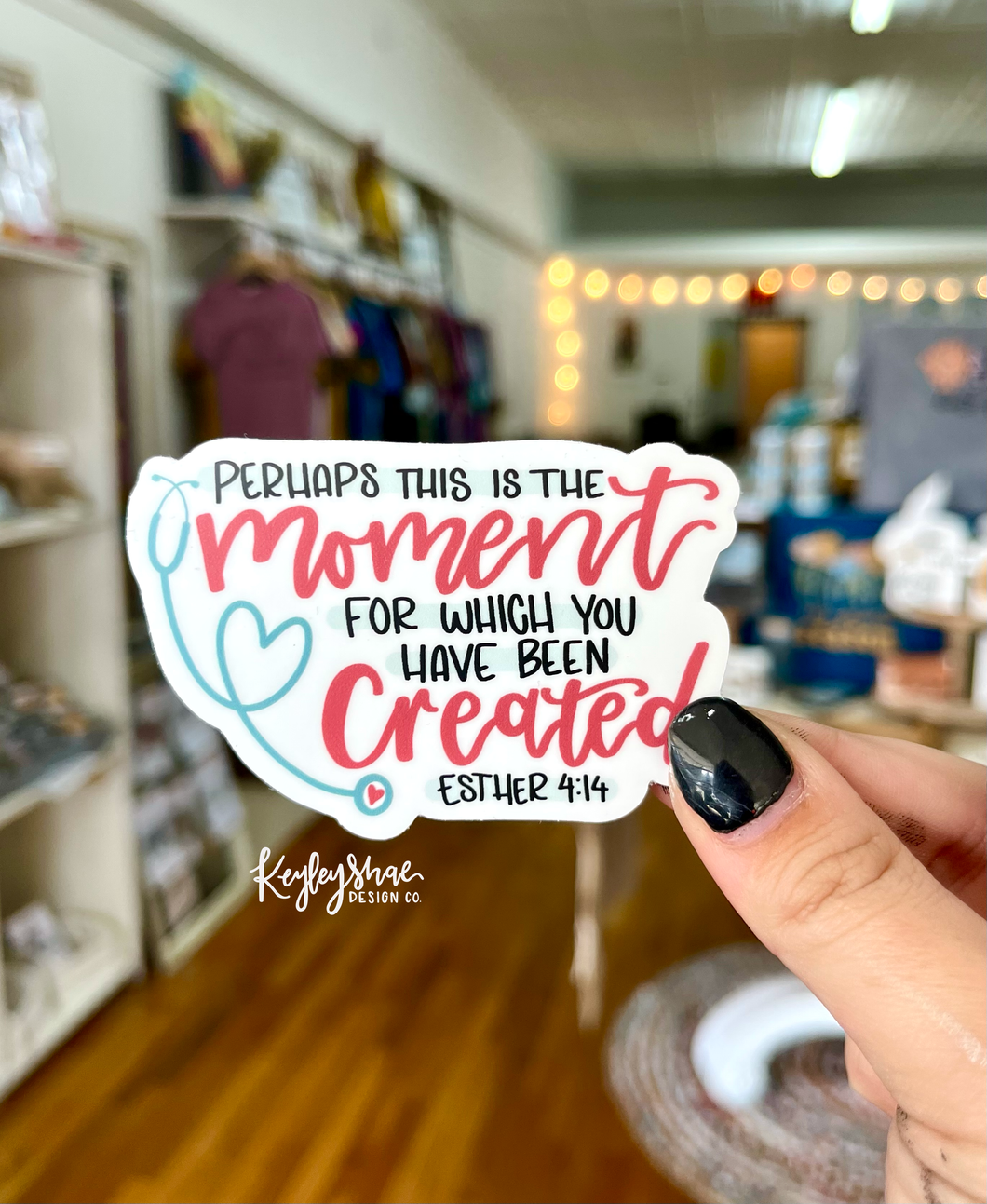 Esther 4:14 Sticker - Nurse - Healthcare