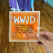 Load image into Gallery viewer, WWJD Magnet
