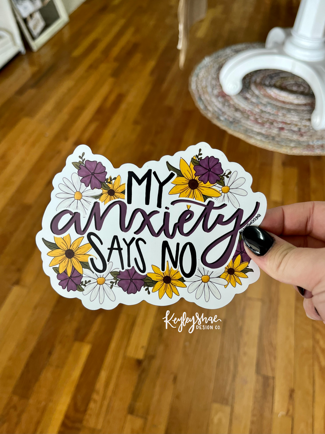 My Anxiety Says No Magnet