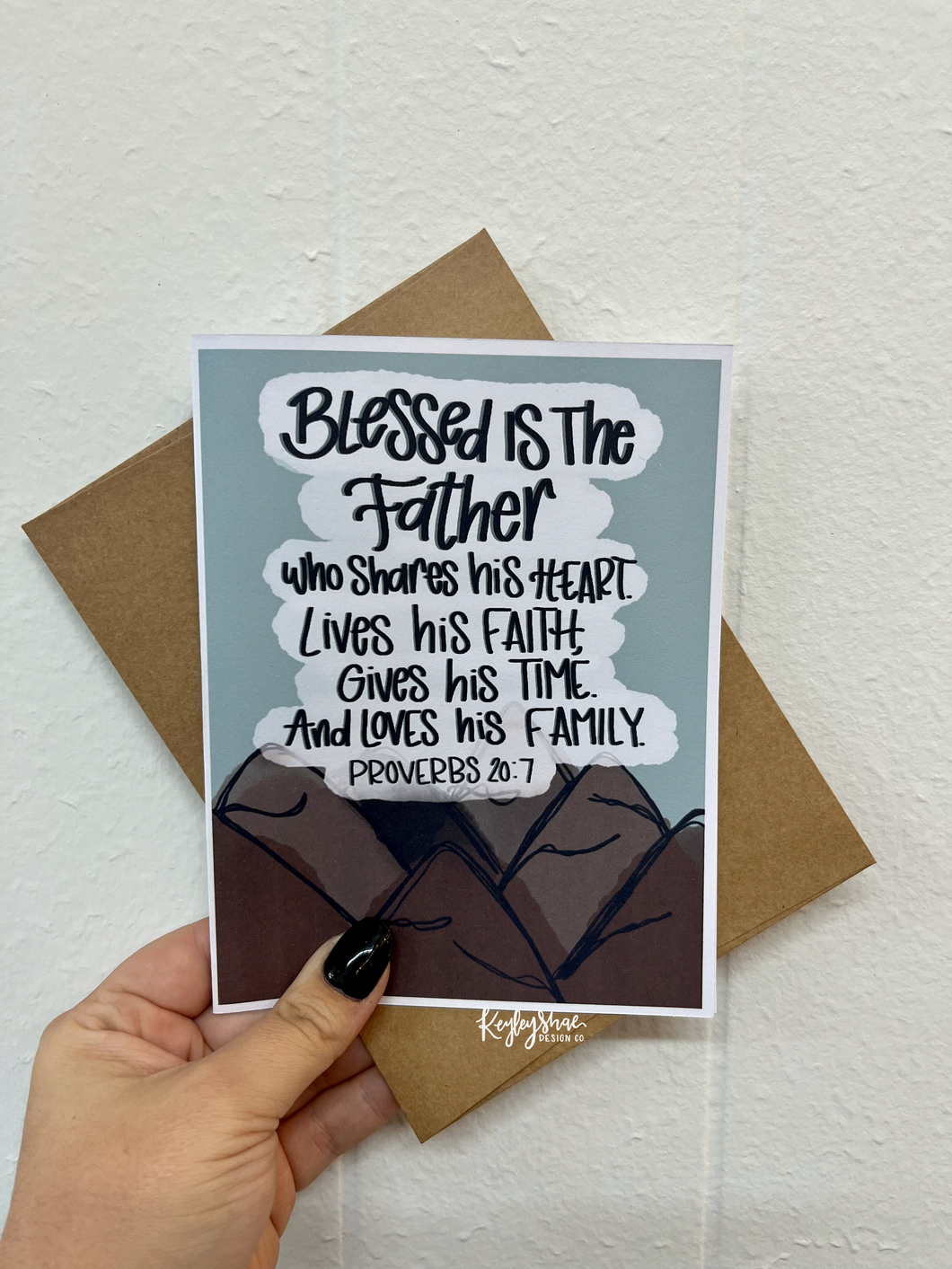 Blessed is the Father Card