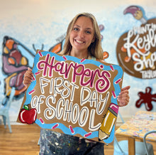 Load image into Gallery viewer, First Day Of School Banner
