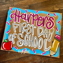 Load image into Gallery viewer, First Day Of School Banner
