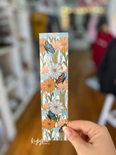 Load image into Gallery viewer, Flowers and Butterflies Double Sided Bookmark
