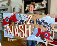 Load image into Gallery viewer, Handpainted Custom Banner - Created for Any Event
