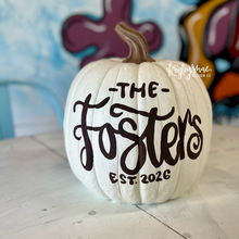 Load image into Gallery viewer, Handlettered Realistic Pumpkins

