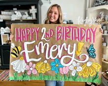 Load image into Gallery viewer, Handpainted Custom Banner - Created for Any Event
