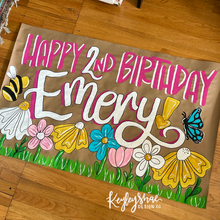 Load image into Gallery viewer, Handpainted Custom Banner - Created for Any Event
