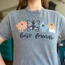 Load image into Gallery viewer, Spring Best Friend Mineral Wash Shirt
