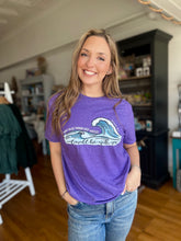 Load image into Gallery viewer, Wave Purple Tee Shirt

