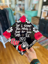 Load image into Gallery viewer, School and Flowers - Graduation Topper
