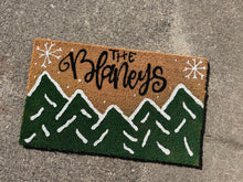 Load image into Gallery viewer, Winter Door Mats - ADD Name
