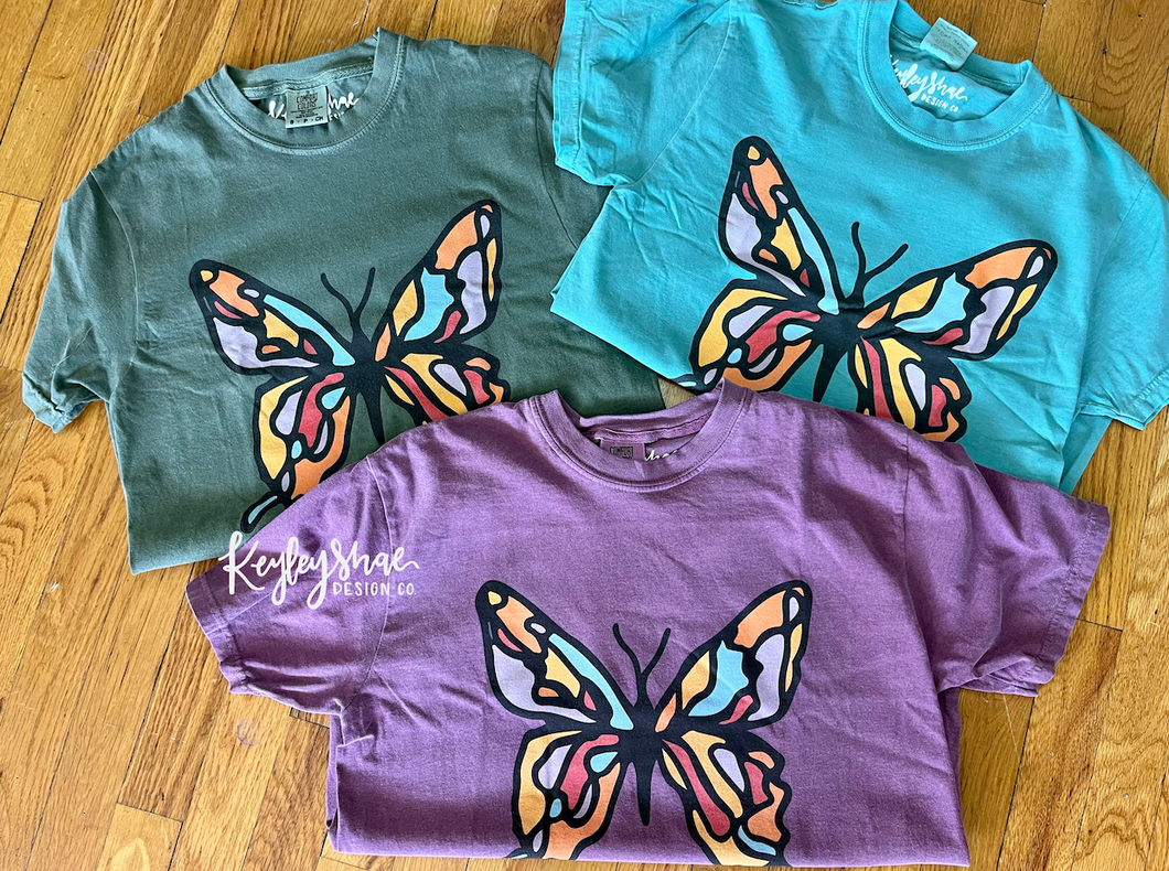 Comfort Color Butterfly Tee