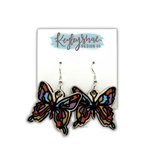 Load image into Gallery viewer, Butterfly Dangle Earrings
