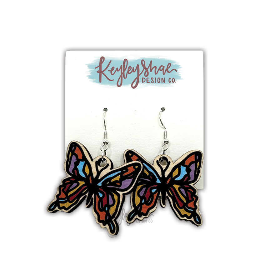 Butterfly Dangle Earrings