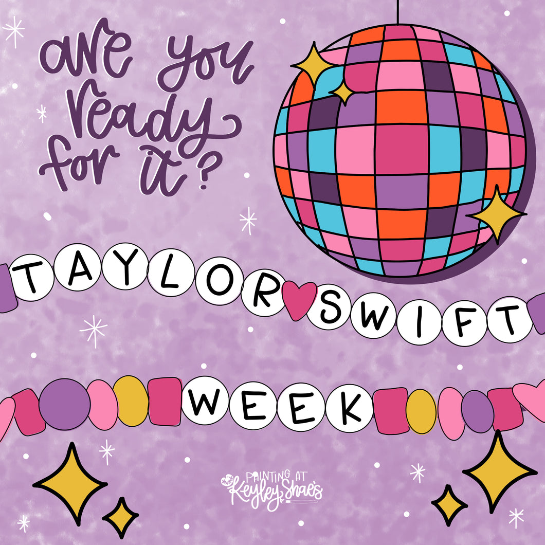 August 11th - 13th - Taylor Swift Week - Summer Camp