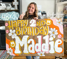 Load image into Gallery viewer, Handpainted Custom Banner - Created for Any Event
