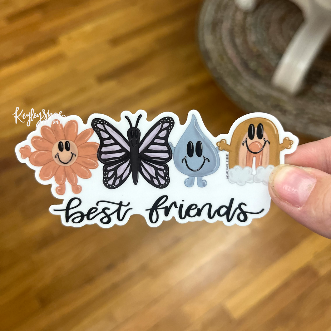 Spring Best Friend Sticker