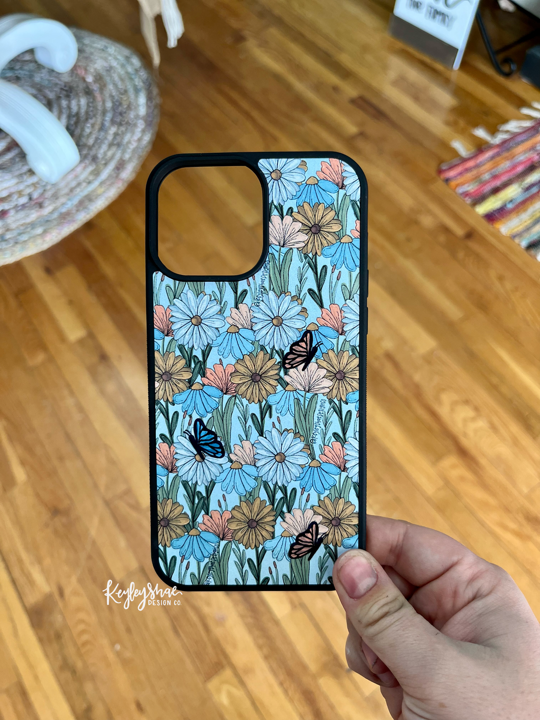 Flower Print Phone Case