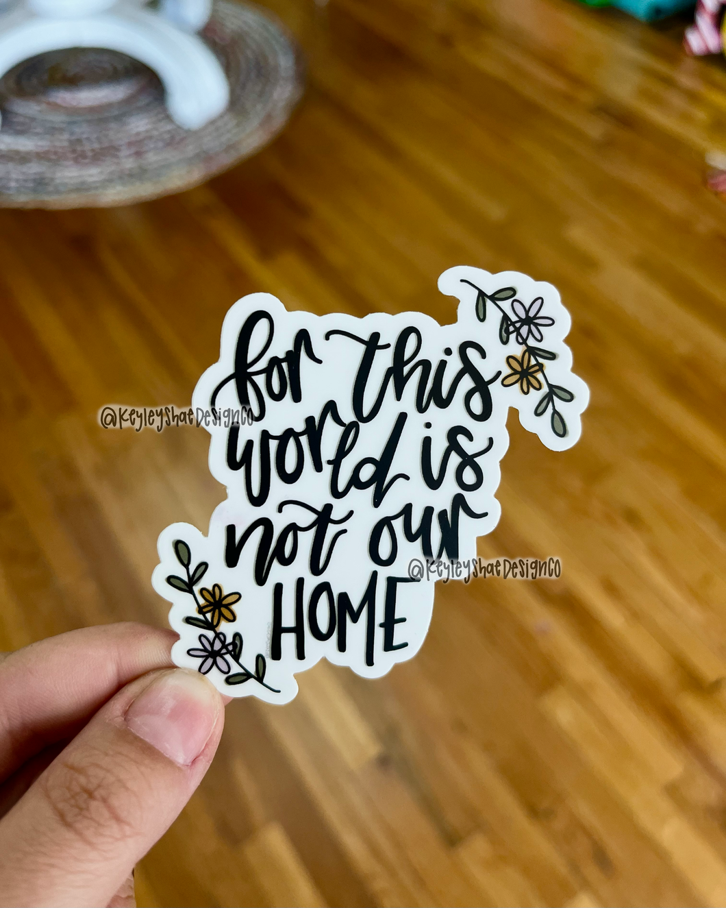 For this World Sticker