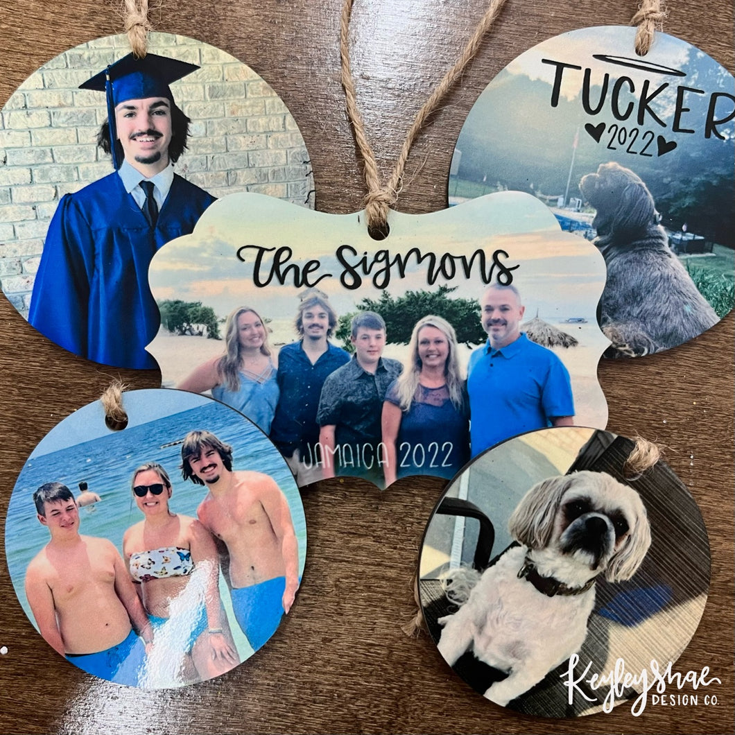 Photo Ornaments