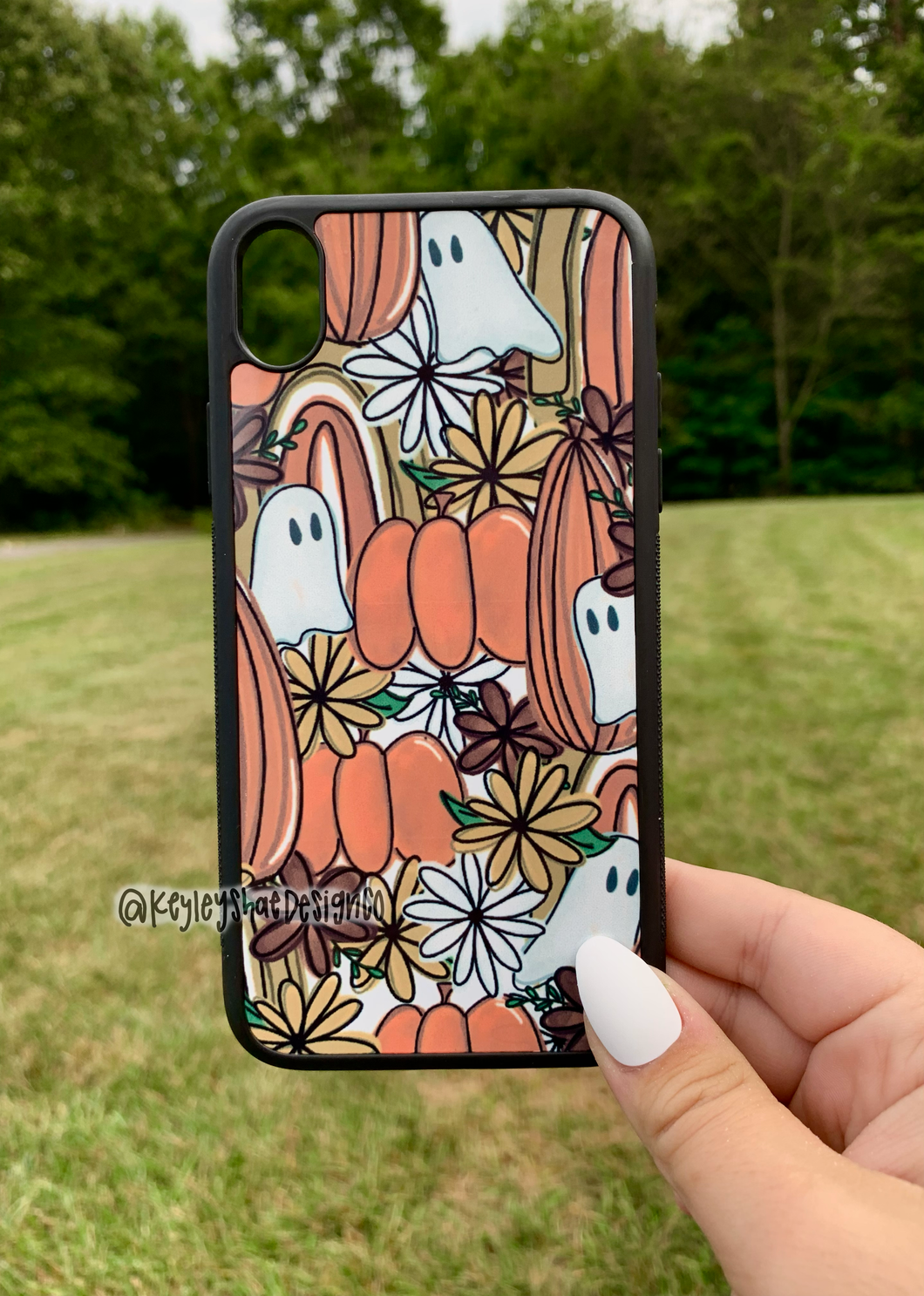 Halloween Ghost Print Phone Case