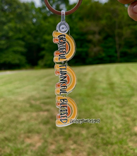 Load image into Gallery viewer, Rainbow &quot;Grateful, Thankful, Blessed&quot; Keychain
