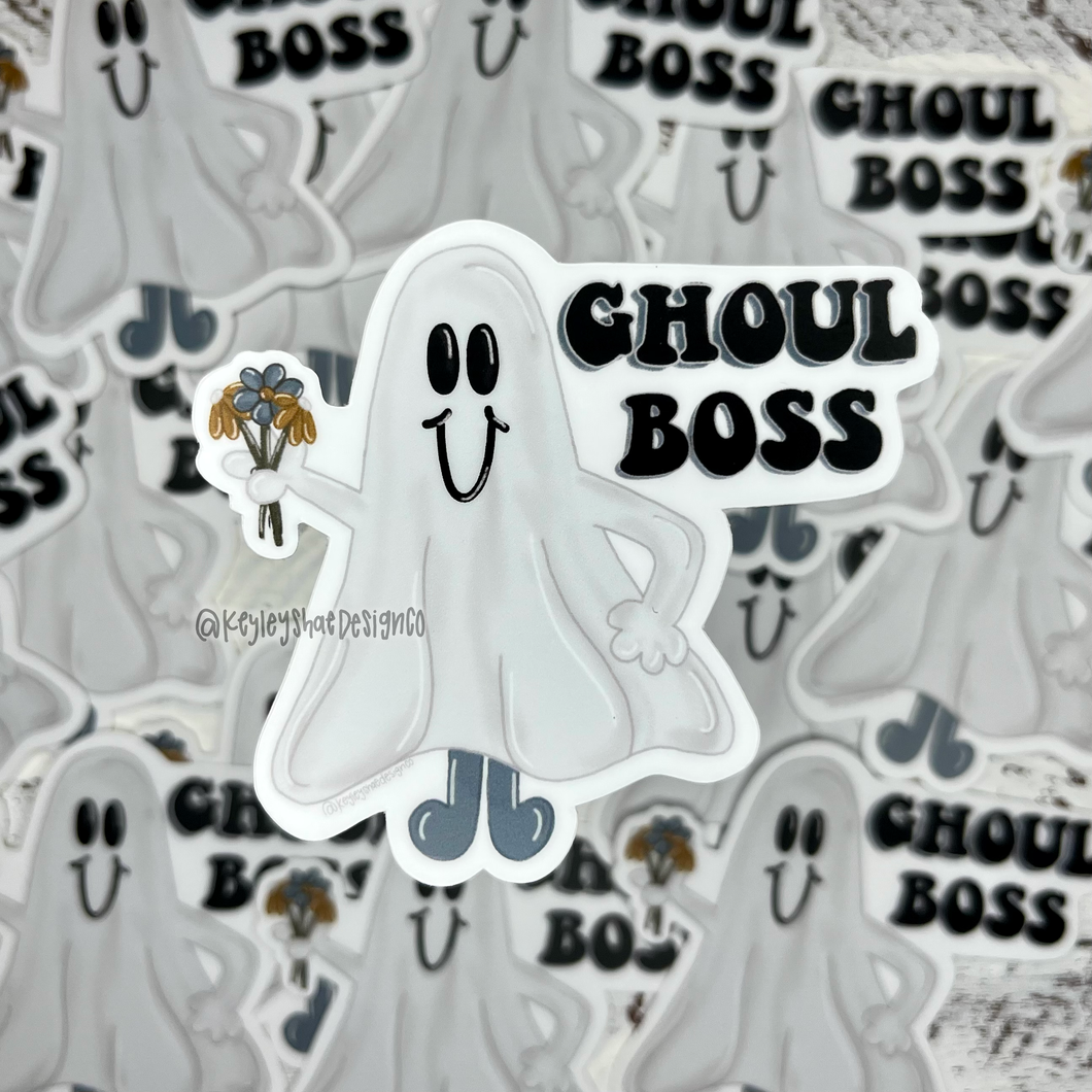 Ghoul Boss Sticker