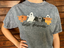 Load image into Gallery viewer, Best Friends - Mineral Wash Tee - Halloween
