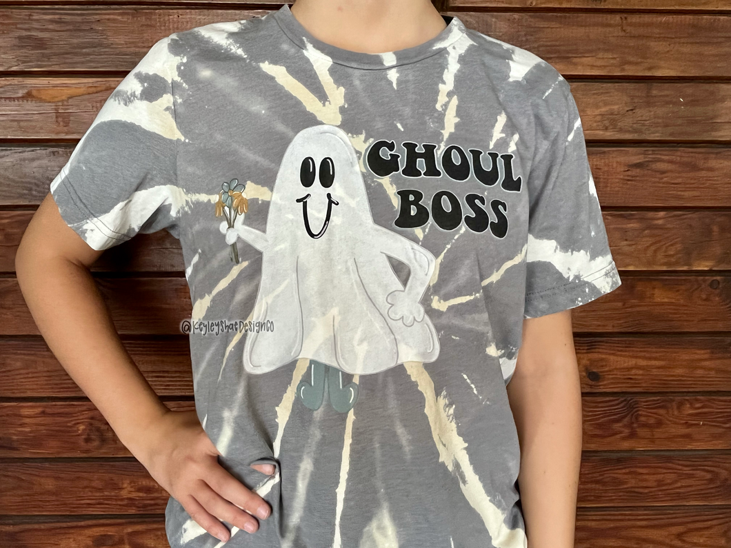 Ghoul Boss Tie Dye - Bella Canvas