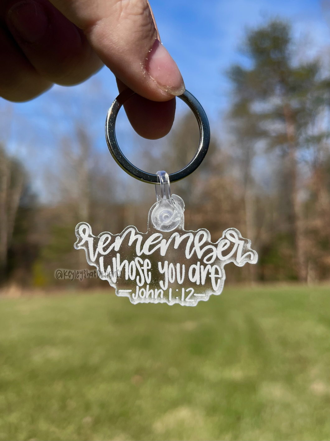 Remember Whose You Are Keychain