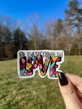 Load image into Gallery viewer, Do Everything in Love Sticker

