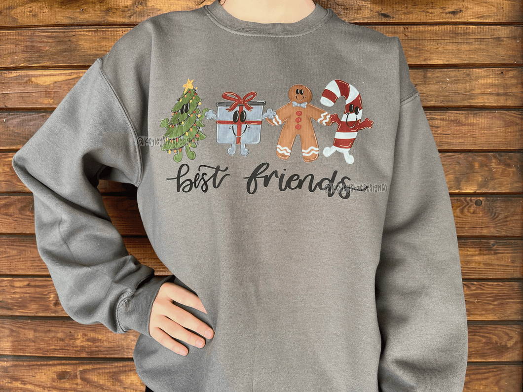 Christmas Best Friends Sweatshirt