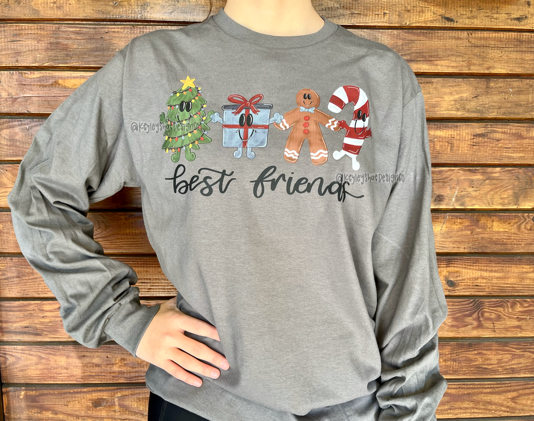 Christmas Best Friends Long Sleeve