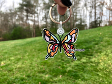 Load image into Gallery viewer, Butterfly Acrylic Keychain
