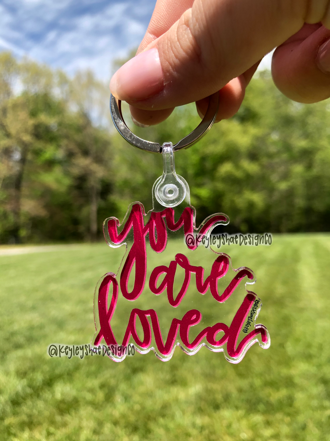 You Are Loved Acrylic Keychain