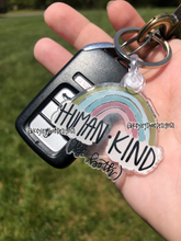 Load image into Gallery viewer, Human Kind Acrylic Keychain
