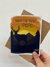 Load image into Gallery viewer, You&#39;re the best Papa Card
