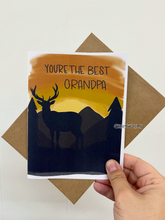 Load image into Gallery viewer, You&#39;re the best Grandpa Card
