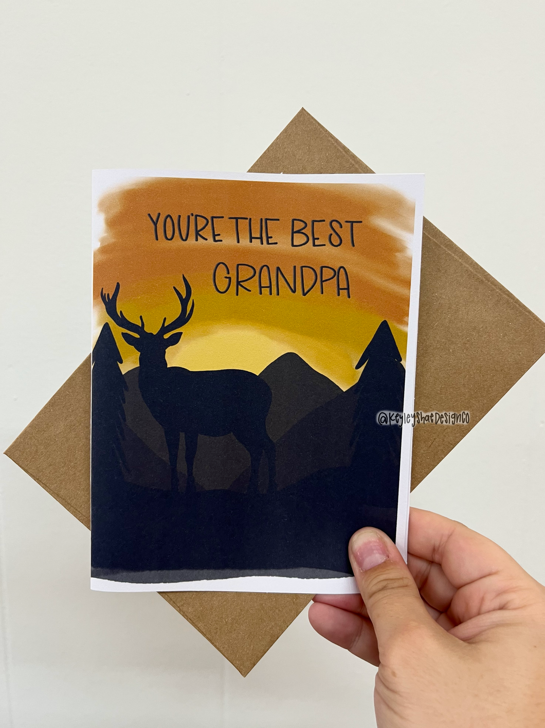 You're the best Grandpa Card