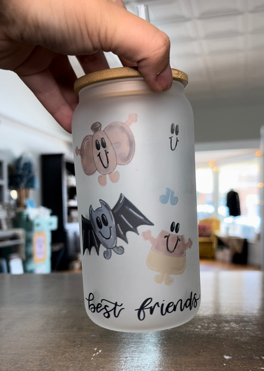 Best Friends Frosted Cup
